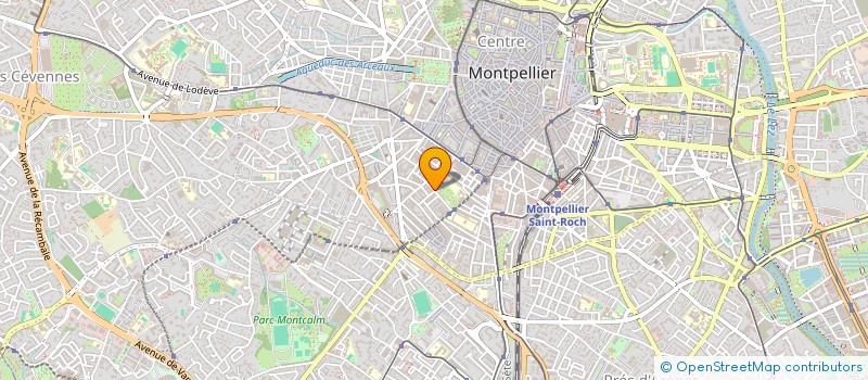 localisation de l'entreprise INDIVISION LENOIR à MONTPELLIER