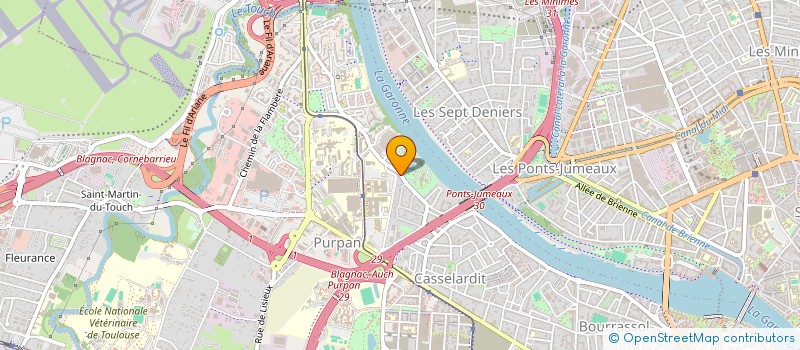 localisation de l'entreprise INDIVISION LENOIR-ERB  TOULOUSE