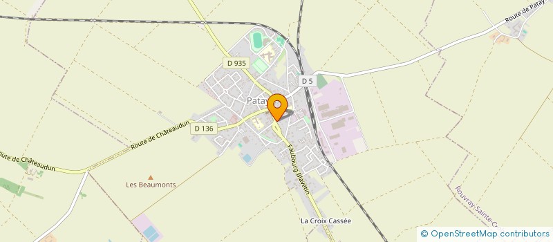 localisation de l'entreprise INDIVISION LENORMAND à PATAY