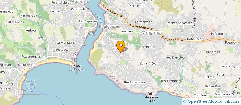 localisation de l'entreprise INDIVISION LEONARD  PLOUHINEC
