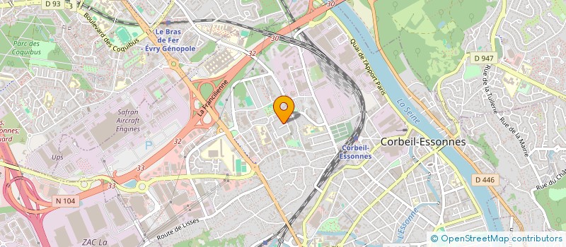localisation de l'entreprise INDIVISION LEPERCHEY-DIVERRES à CORBEIL-ESSONNES