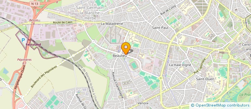 localisation de l'entreprise INDIVISION LEPETIT DUMAS à CAEN
