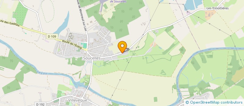 localisation de l'entreprise INDIVISION LEPINAY LMNP  LOIRE-AUTHION