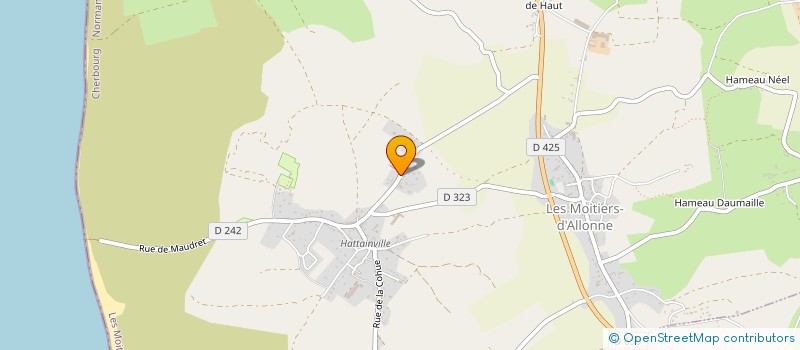 localisation de l'entreprise INDIVISION LEPLONGEON - LEBLACHER  LES MOITIERS-D'ALLONNE