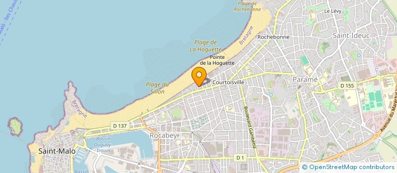 localisation de l'entreprise INDIVISION LEPORT-BOUGARD  SAINT-MALO