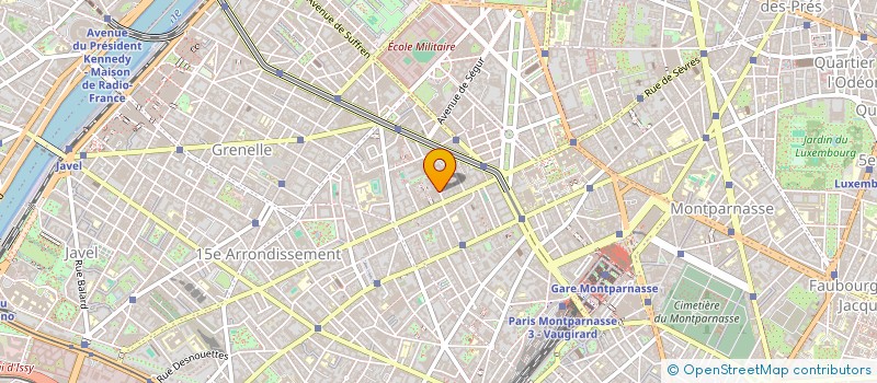 localisation de l'entreprise INDIVISION LEPORTIER ET FORESTIER  PARIS