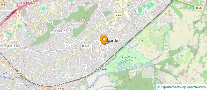 localisation de l'entreprise INDIVISION LEPRETRE CYRIL ET GRISONI CHRISTINE  LA GARDE