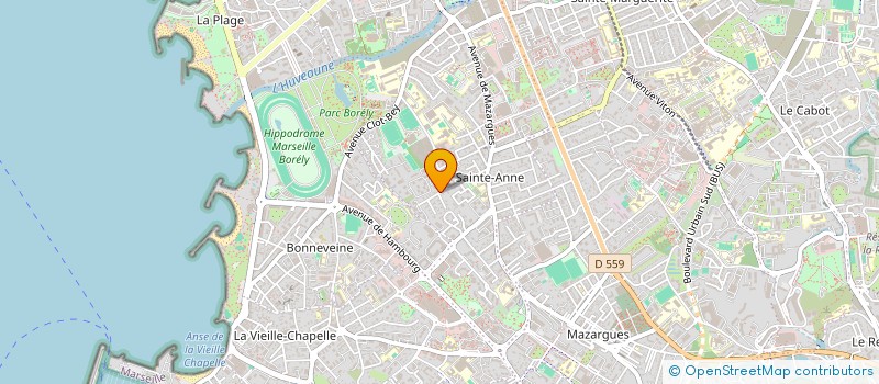 localisation de l'entreprise INDIVISION LEPRINCE-RINGUET GARDE  MARSEILLE 8EME