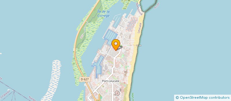 localisation de l'entreprise INDIVISION LEPRON  LEUCATE