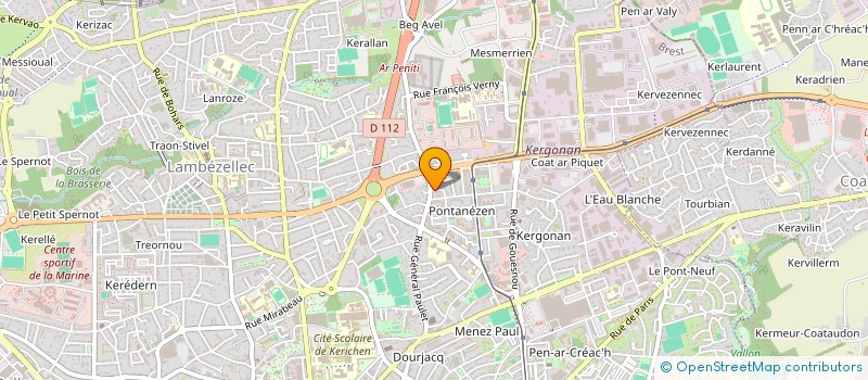localisation de l'entreprise INDIVISION LEPVRIER LE FOURNIS à BREST