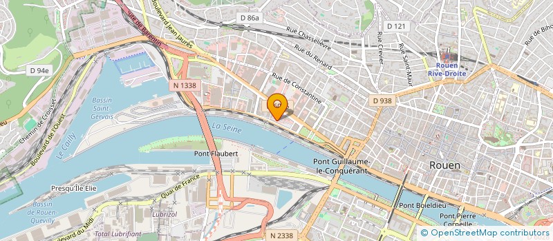 localisation de l'entreprise INDIVISION LEROUX à ROUEN