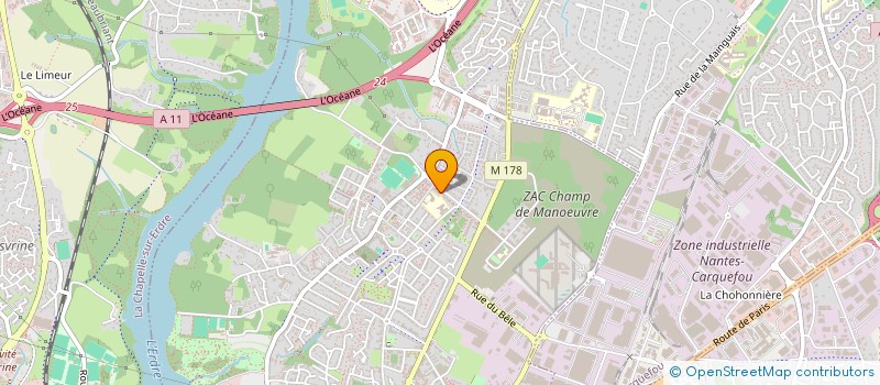 localisation de l'entreprise INDIVISION LEROUX à NANTES