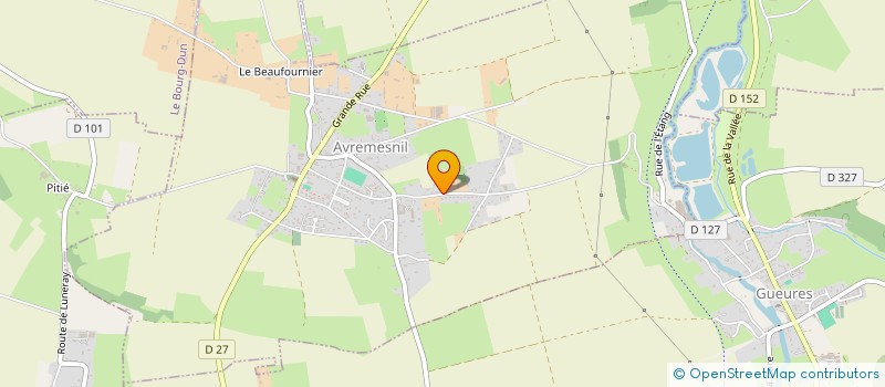 localisation de l'entreprise INDIVISION LEROUX BENOIT  AVREMESNIL