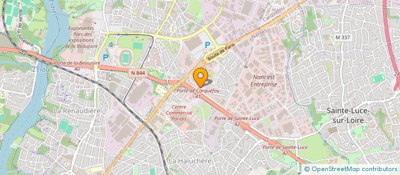 localisation de l'entreprise INDIVISION LEROUX RUAULT à NANTES