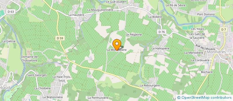 localisation de l'entreprise INDIVISION LEROY à SAINT-FIACRE-SUR-MAINE