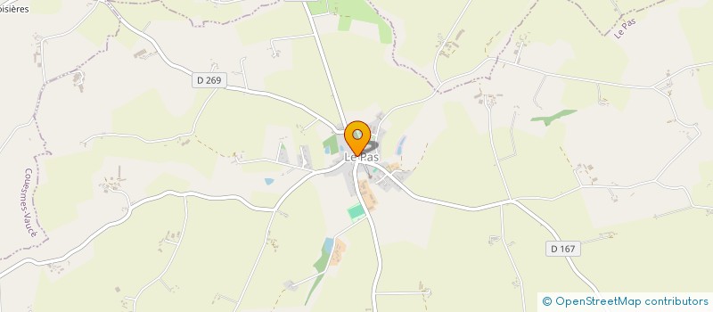 localisation de l'entreprise INDIVISION LEROY  LA HAIE-TRAVERSAINE