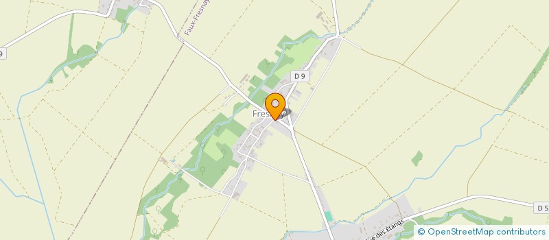 localisation de l'entreprise INDIVISION LEROY  FAUX-FRESNAY