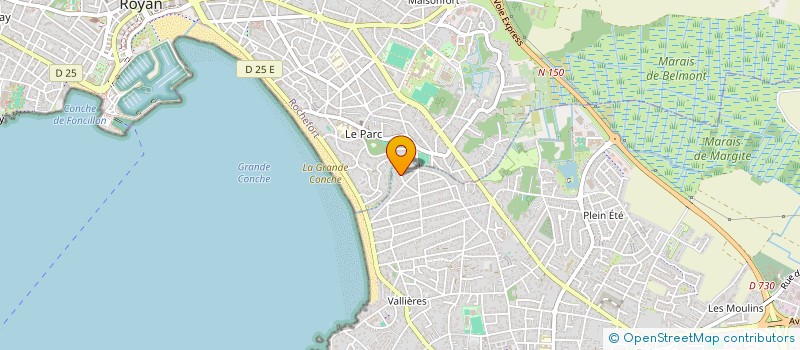 localisation de l'entreprise INDIVISION LES ECUREUILS  SAINT-GEORGES-DE-DIDONNE