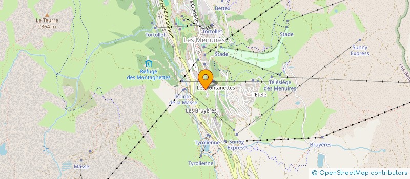 localisation de l'entreprise INDIVISION LES FONTANETTES BOURGEOIS/TARDEVET  LES BELLEVILLE