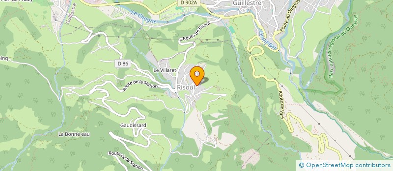 localisation de l'entreprise INDIVISION LES MARMOTTES  RISOUL