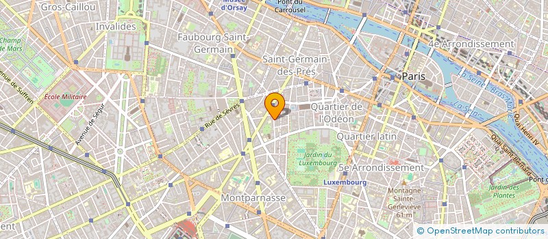 localisation de l'entreprise INDIVISION LESAGE  PARIS