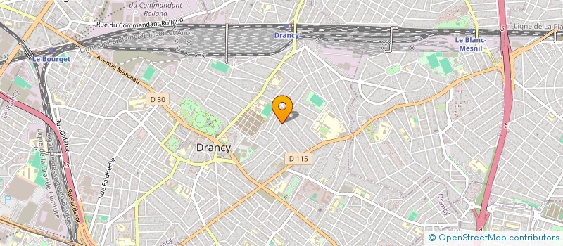localisation de l'entreprise INDIVISION LESAGE ERIC ET ARIANE à DRANCY
