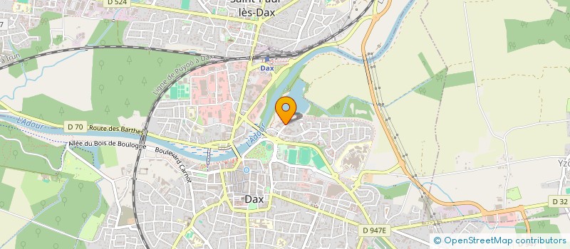 localisation de l'entreprise INDIVISION LESBEGUERIES à DAX