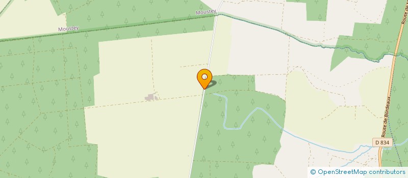 localisation de l'entreprise INDIVISION LESCARRET  SAUGNAC-ET-MURET