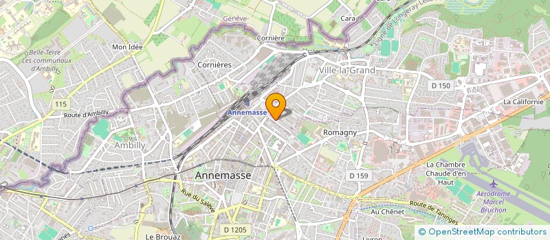 localisation de l'entreprise INDIVISION LESCURE DAVID ET SYLVIE  VILLE-LA-GRAND