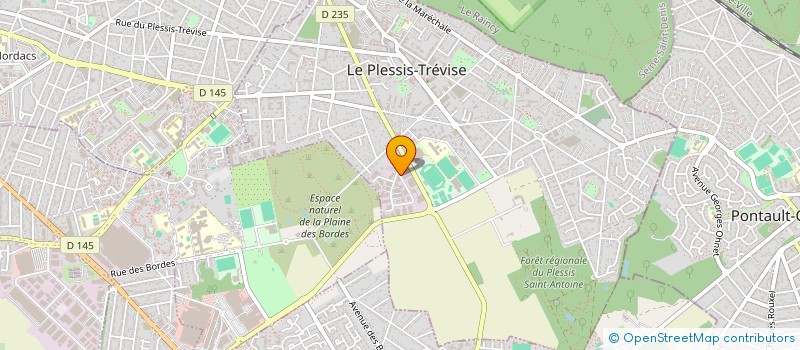 localisation de l'entreprise INDIVISION LESPINASSE DANIEL  LE PLESSIS-TREVISE