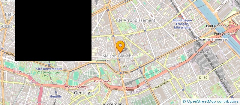 localisation de l'entreprise INDIVISION LESSERT MAESTRONI  PARIS