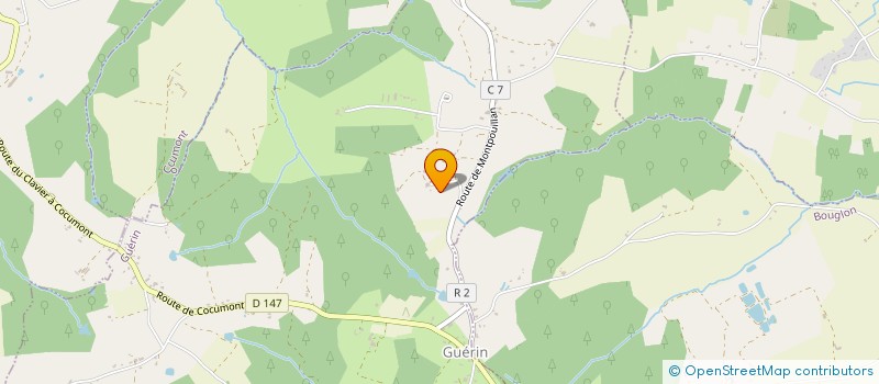 localisation de l'entreprise INDIVISION LESTRADE  SAMAZAN