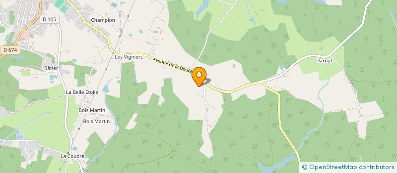 localisation de l'entreprise INDIVISION LESTRADE  LA ROCHE-CHALAIS