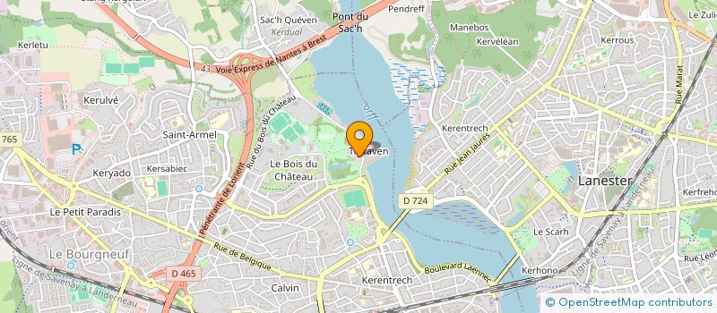localisation de l'entreprise INDIVISION LESTREHAN  LORIENT