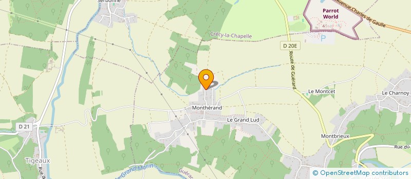 localisation de l'entreprise INDIVISION LETAC AUDREY ET DUBOIS CHRISTOPHE  GUERARD