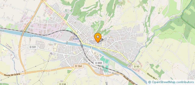 localisation de l'entreprise INDIVISION LETELLIER JEREMIE ET TERKI ADELINE  CREST