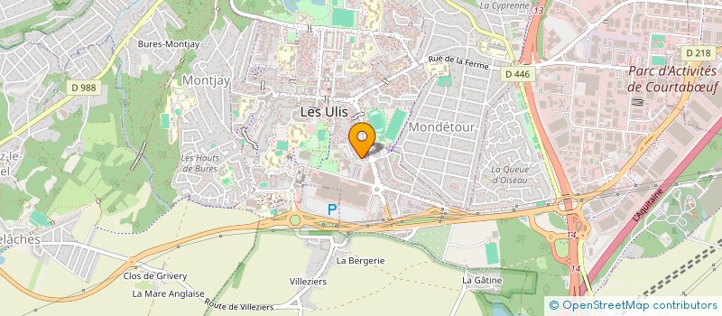 localisation de l'entreprise INDIVISION LETELLIER ROBIN ET HAROUEL MELANIE à LES ULIS