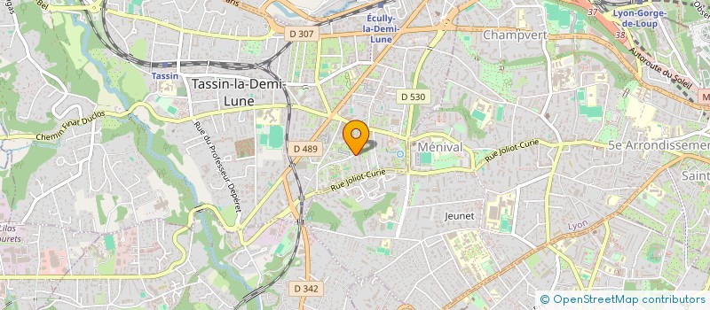 localisation de l'entreprise INDIVISION LETHIEC-PICOTIN  TASSIN-LA-DEMI-LUNE