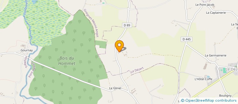 localisation de l'entreprise INDIVISION LETOURNIANT à LE DEZERT