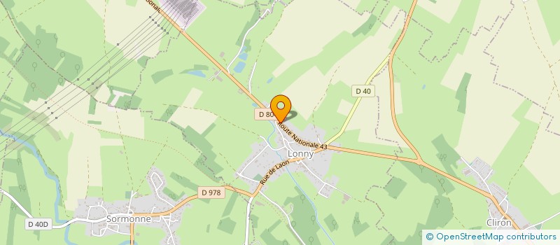 localisation de l'entreprise INDIVISION LETURGIE  LONNY