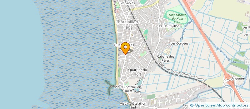 localisation de l'entreprise INDIVISION LEVALLET ET GODEFROY  CHATELAILLON-PLAGE