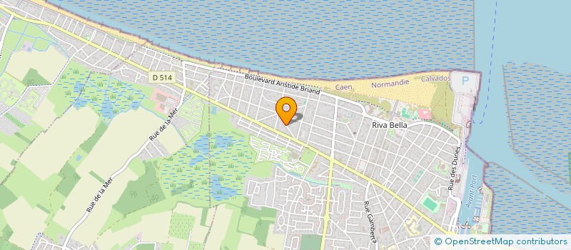 localisation de l'entreprise INDIVISION LEVALLOIS-TITTON  OUISTREHAM