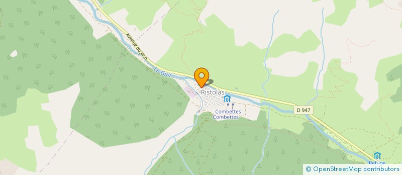 localisation de l'entreprise INDIVISION LEVECQUE ET LEGROS  ABRIES-RISTOLAS