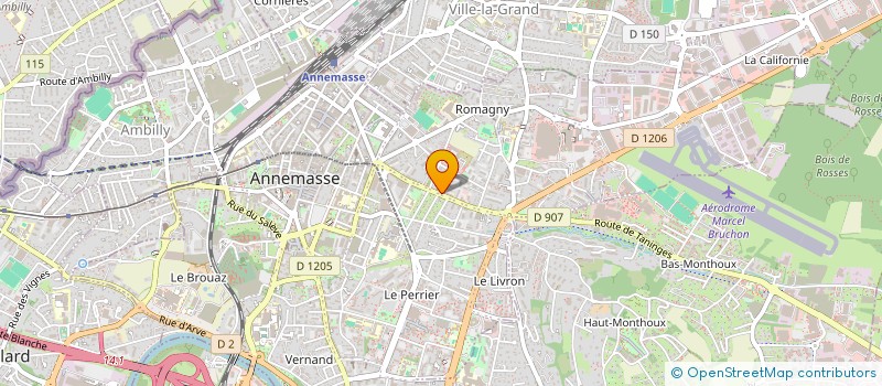 localisation de l'entreprise INDIVISION LEVENEZ JEAN-PIERRE à ANNEMASSE