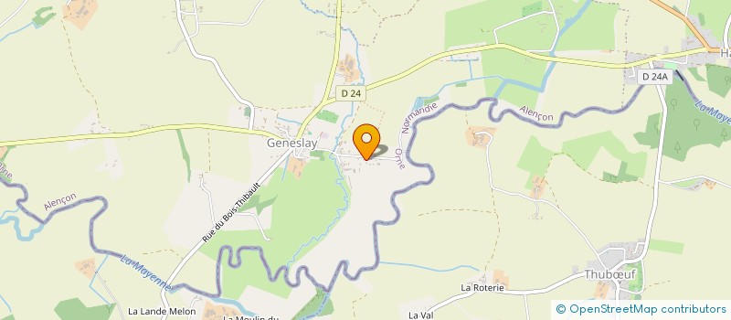 localisation de l'entreprise INDIVISION LEVEQUE à BAGNOLES-DE-L'ORNE-NORMANDIE