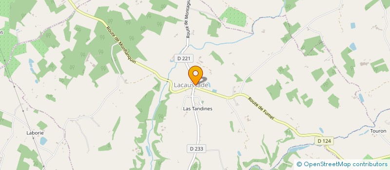 localisation de l'entreprise INDIVISION LEVERT  MONFLANQUIN