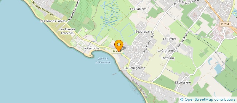 localisation de l'entreprise INDIVISION LEVOYER GUITTENY  DOLUS-D'OLERON