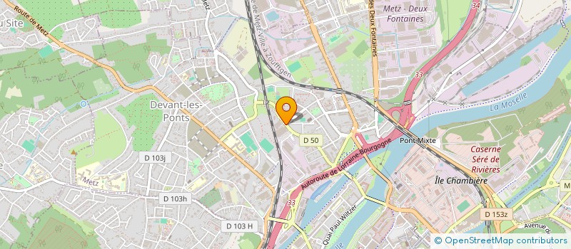 localisation de l'entreprise INDIVISION LEVY MARC ET HELENE  METZ