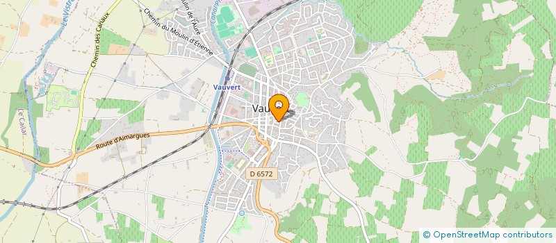 localisation de l'entreprise INDIVISION LEYNAUD YVAN ET VALERIE à VAUVERT