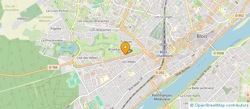 localisation de l'entreprise INDIVISION LHEUREUX  BLOIS